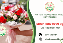 Hoa Tươi Bí Đỏ - Shop hoa tươi đẹp, giá rẻ tại Hóc Môn - Miễn phí vận chuyển
